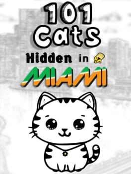 Jaquette 101 Cats Hidden in Miami