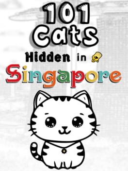 Jaquette 101 Cats Hidden in Singapore