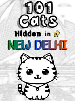 Jaquette 101 Cats Hidden in New Delhi