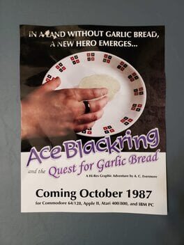 Jaquette Ace Blackring in the Quest for Garlic Bread