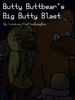 Jaquette Butty Buttbear's Big Butty Blast