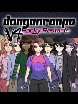 Jaquette Danganronpa V4 Rocky Restarts