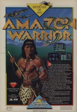 Jaquette Amazon Warrior