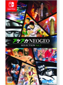 Jaquette ACA NeoGeo Selection Vol. 3