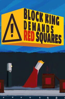 Jaquette Block King Demands Red Squares