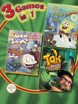 Jaquette 3 Games in 1: Tak and the Power of Juju / SpongeBob SquarePants: SuperSponge / Rugrats: I Gotta Go Party