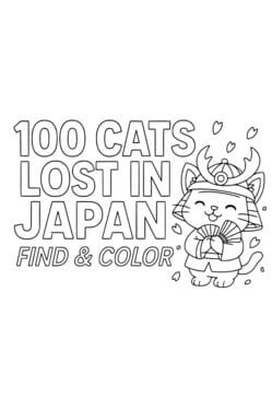 100 Cats Lost in Japan Find & Color