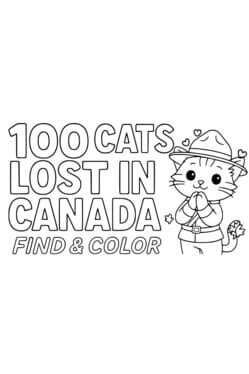 Jaquette 100 Cats Lost in Canada Find & Color