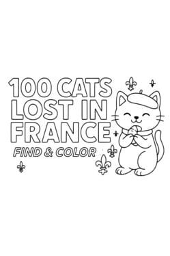 Jaquette 100 Cats Lost in France Find & Color