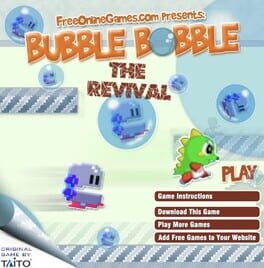 Jaquette Bubble Bobble The Revival