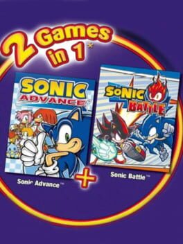 Jaquette 2 Games in 1: Sonic Advance + Sonic Battle