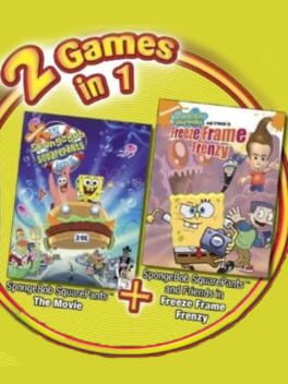 Jaquette 2 Games In 1: The SpongeBob SquarePants Movie + SpongeBob SquarePants and Friends in Freeze Frame Frenzy
