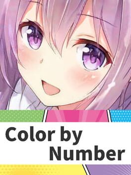 Jaquette Anime Manga Style Girl: Color By Number Pixel Art Coloring