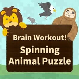 Jaquette Brain Workout! Spinning Animal Puzzle