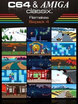 Jaquette C64 & AMIGA Classix Remakes Sixpack 4