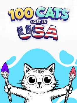 Jaquette 100 Cats Lost in Usa Find & Color