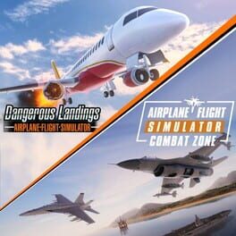 Jaquette Airplane Flight Simulator Bundle: Combat Zone & Dangerous Landings