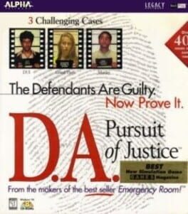 Jaquette D.A.: Pursuit of Justice