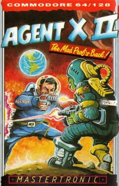 Jaquette Agent X II: The Mad Prof's Back!