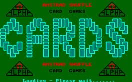 Jaquette Amstrad Shuffle Card Games