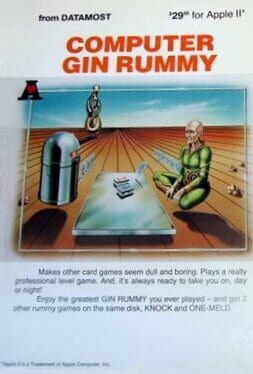 Jaquette Computer Gin Rummy