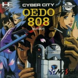 Jaquette Cyber City Oedo 808: Kemono no Zokusei