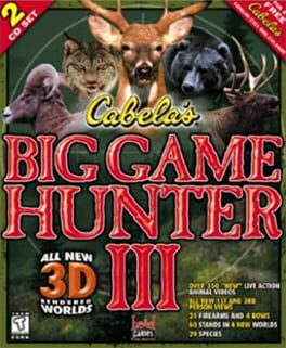 Jaquette Cabela's Big Game Hunter III