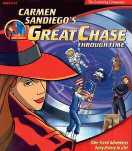 Jaquette Carmen Sandiego's Great Chase Through Time