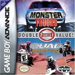 Jaquette 2 Games In 1: Monster Trucks & Quad Desert Fury