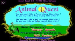 Jaquette Animal Quest