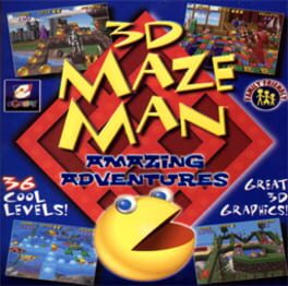 Jaquette 3D Maze Man: Amazing Adventures