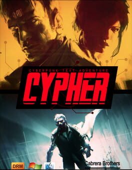 Jaquette Cypher: Cyberpunk Text Adventure