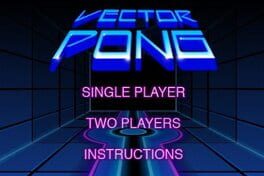 Jaquette 3-D Vector Pong